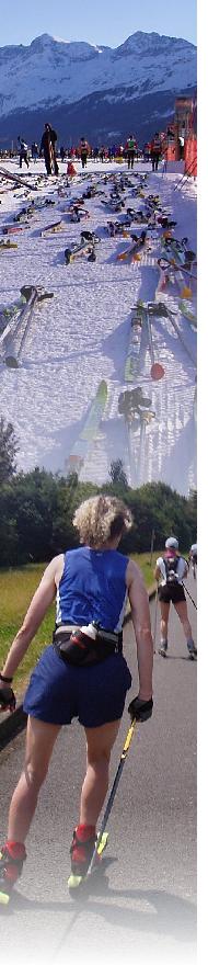 engadin start and draycote water roller ski by Alistair Brown