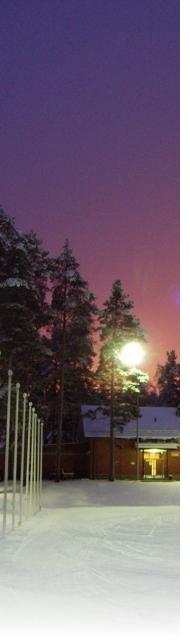 vuokatti at night by Alistair Brown